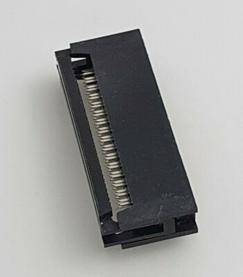 34 Pin Card Edge Female IDC Connector for 2.54mm Pitch Flat Ribbon