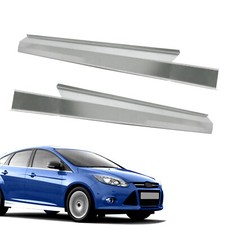 Fit For 2008-2011 Ford Focus 4-door Slip-on Rocker Panel Left Right Side