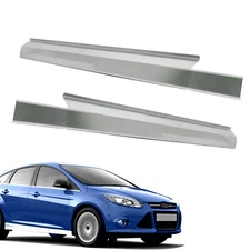 Fit For 2008-2011 Ford Focus 4-Door Slip-on Rocker Panel Left & Right Side