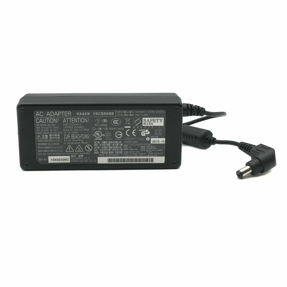 NEW Genuine Fujitsu AC Adapter SANKEN PA03334-K920 PA03010-6501 Scanner PSU - Image 4 of 4