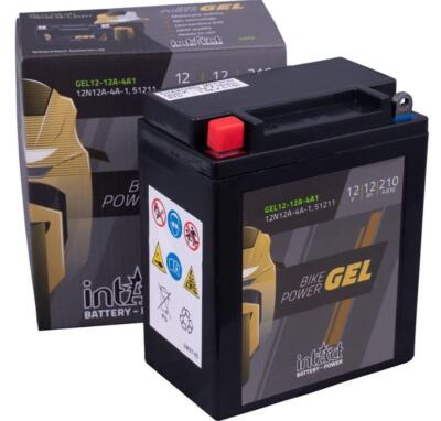 Intact GEL Batterie 12N12A-4A-1 51211 YB12A-A GEL12-12A-4A-1