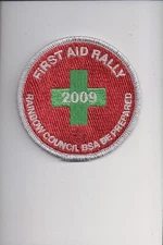 2009 Rainbow Council First Aid Rally Be Prepared patch