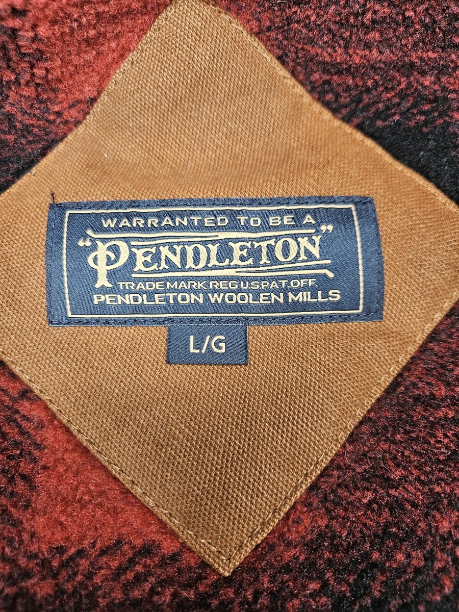 Veste Pendleton Timber Cruiser à Capuche – Homme – Taille L – Marron Whisky