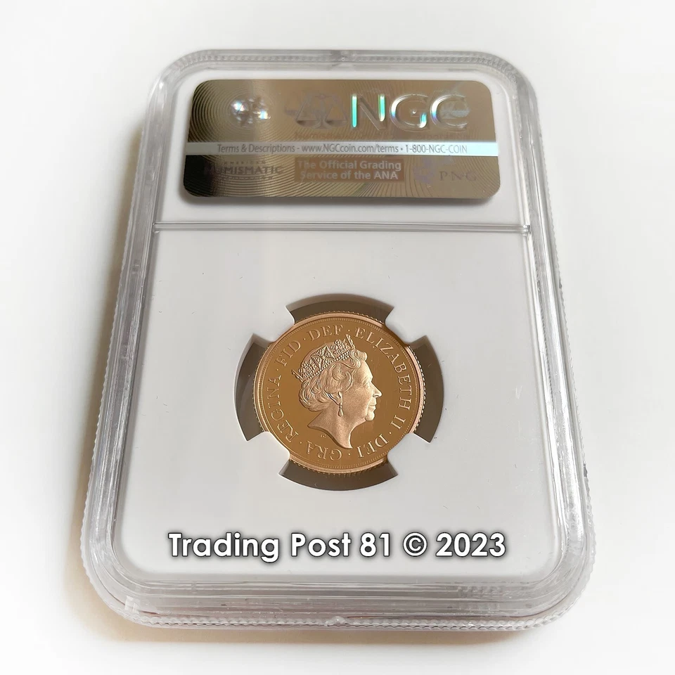 2015 GREAT BRITAIN - Sovereign - ONE OF FIRST 500 STRUCK - # 006 - NGC PF 70 UC - Image 2 of 3