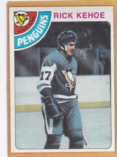 1978-79 TOPPS HOCKEY RICK KEHOE #213 PENGUINS EXMT/EXMT+ *A10612