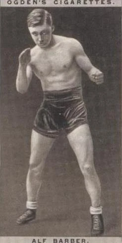 1928 Ogden's Pugilists in Action - Alf Barber #3