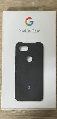   Google Pixel 3a Case Fabric Case - Black NEW