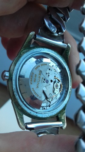 Certina 28-451 AUTOMATIC RARE VINTAGE WATCH MONTRE UHR 60's COLLECTORS OROLOGIO - Imagen 2 de 12