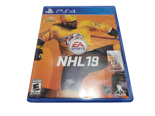 NHL 19 Sony Playstation 4 PS4 2018 Video Game Disc and Case