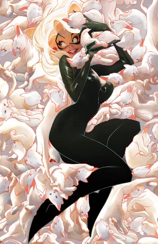 Amazing Spider-Man #56 Alexander Lozano Exclusive Black Cat Virgin Variant 2024