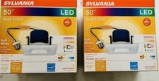 Sylvania LED 50W Dimmable Light Kit Lumens Soft White Qty Of 2