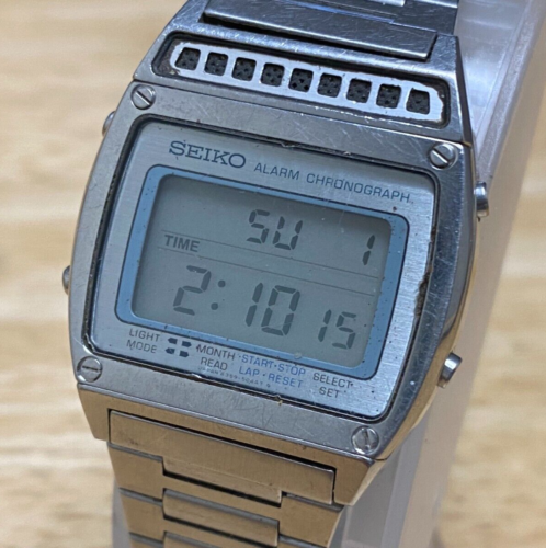 Vintage Seiko A359-5059 Men Digital Quartz Watch~Mode Button Not Work~New  Batter | eBay