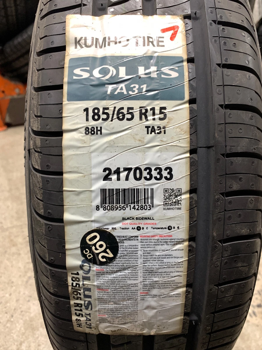 Kumho 185/65/15 Car & Truck Tires for sale | eBay