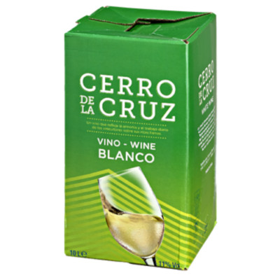 Cerro de La Cruz De La Cruz Weißwein trocken - 10 l Bag-in-Box