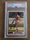 1982 Topps Nolan Ryan #90 PSA 9 MINT Astros MLB HOF