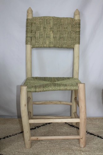 Traditional Handmade Wooden Stool Chair, dining room chairs, Kitchen chairs - Picture 7 of 15