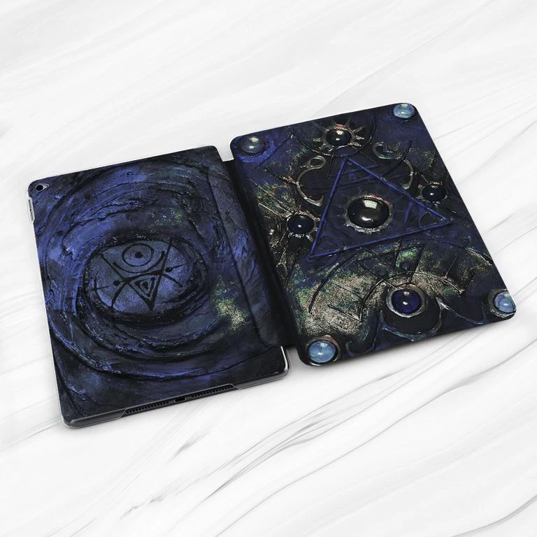 Dark Gothic Magic Occult Book Case For iPad 10.2 Air 3 4 5 Pro 9.7 11 12.9 Mini - Image 2 of 4