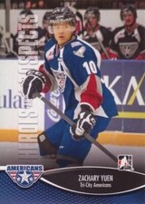 #147 Zachary Yuen - Tri-City Americans - 2012-13 In The Game Heroes and Prospect