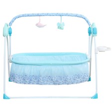 Bluetooth USB Baby Cradle Swing with Auto-Swing Motions Music