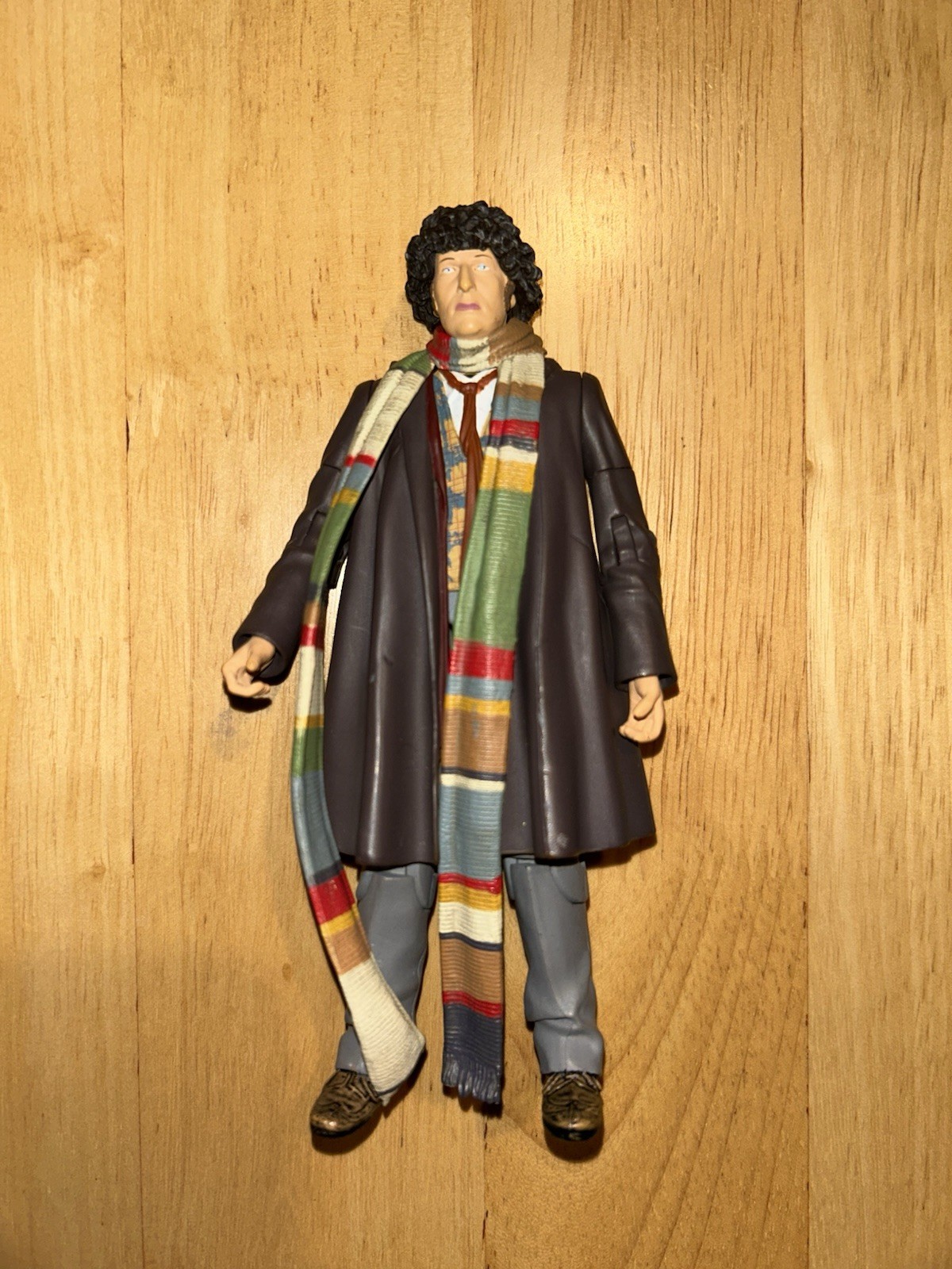 Doctor Who 4th Genesis of the Daleks No Hat Overcoat Tom Baker 5” Figure