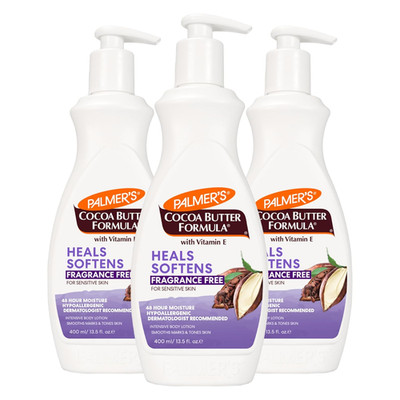 Palmer'S Cocoa Butter Formula Fragrance Free Lotion Pump, 13.5 Fl.Oz (Pack of 3)