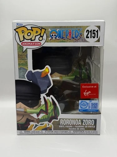 Funko Pop! Animation One piece Roronoa Zoro  #2151 Virgin Exclusive Vinyl Figure