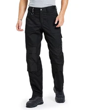 DURAWERK Men's Work Pants 36Wx30L Cargo Carpenter Pants with Reinforced Knee Pad