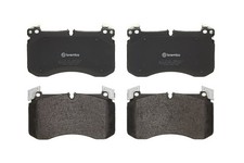 BREMBO Bremsbel&auml;ge mit Ausgleichsgewichten Vorne Rechts Links f&uuml;r MERCEDES-BENZ 