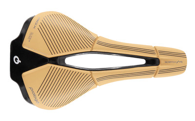Prologo Scratch M5 Sattel PAS AGX Slide Control 140mm beige hellbraun Gravel Road
