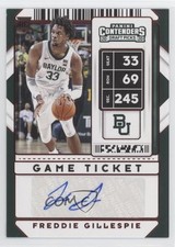2020 Contenders Draft Picks Sticker Game Ticket Red Freddie Gillespie Auto 0jd0