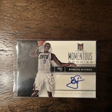 2012-13 Panini Momentum - Momentous Rookies Autographs Bismack Biyombo #73 (AU,