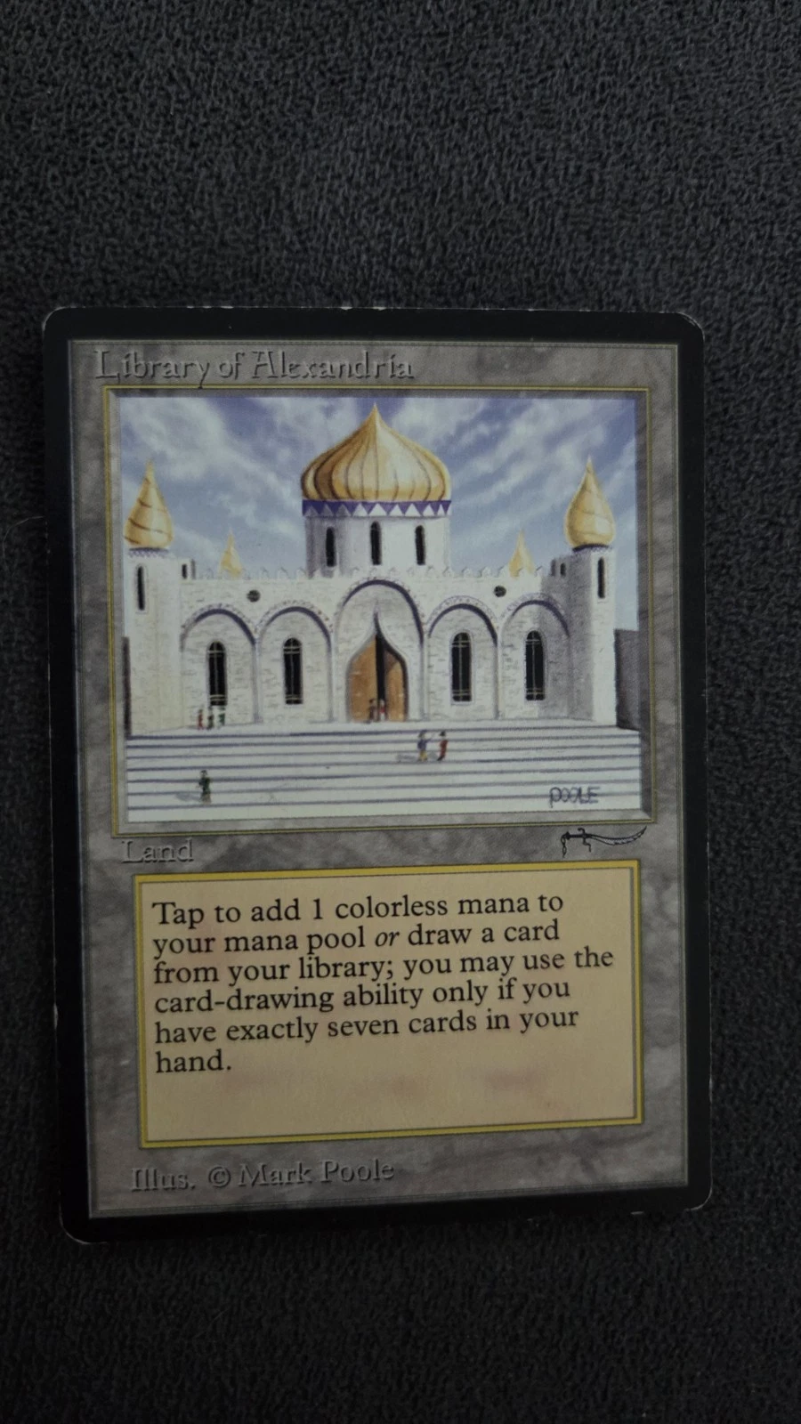 マジック：ザ・ギャザリング MTG Library of Alexandria 1993 Magic The Gathering MTG Arabian Nights Library Of