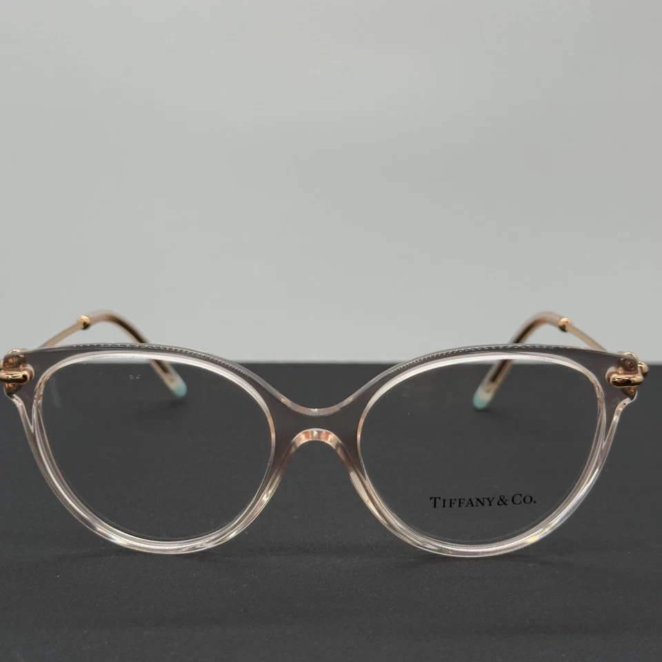 Tiffany & Co. TF2217 8278 53-17-140 Pink Rose Gold Eyeglass Frames Only - Image 2 of 4