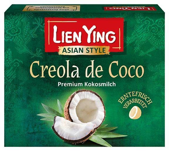 Lien Ying Creola De Coco Premium Kokosmilch, 200 Ml, Vegan, Glutenfrei-image