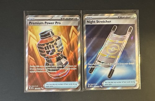 Pokémon TCG Mega Evolutions Full Art Ultra Rare Night Stretcher 173/132