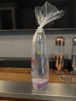 Mathmos Astro Baby Clear Pink Bottle Only (DISCONTINUED). GLOBAL SHIPPING. 