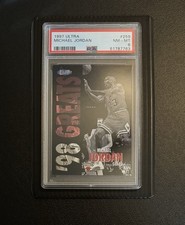 1997-98 Fleer Ultra Michael Jordan ’98 Greats #259 PSA 8 NM-MT Bulls HOF