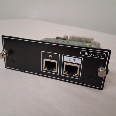 BSS Audio BLU-SI BLU Link I/O Card For Soundcraft Si Mixers Good condition!