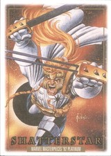 2024 Upper Deck SkyBox Marvel Masterpieces '92 Platinum - Shatterstar Canvas #74