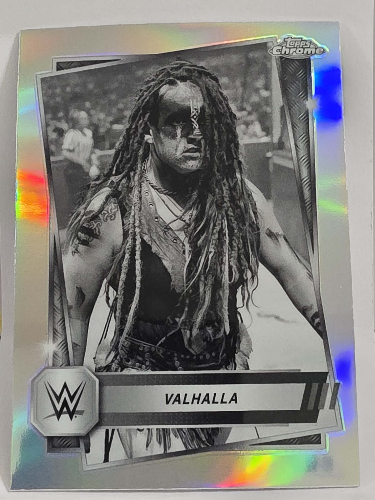 2025 Topps Chrome WWE #179 Valhalla Sepia Refractor