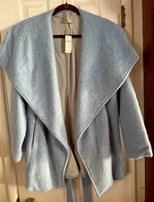 Dolan Left Coast Anthropologie Wrap Coat Size L New W/Tags Reg $228-
