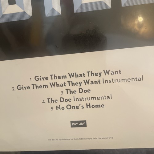J Dilla - Give Them What They Want Vinyl 12 Inch Single Hip Hop RAP Sealed NEW - Picture 6 of 10