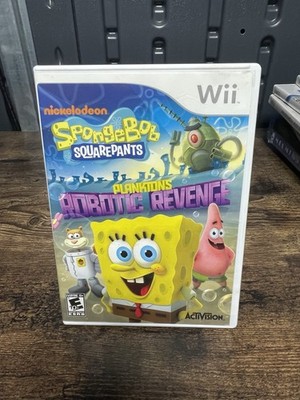 SpongeBob SquarePants: Plankton's Robotic Revenge (Nintendo Wii, 2013)