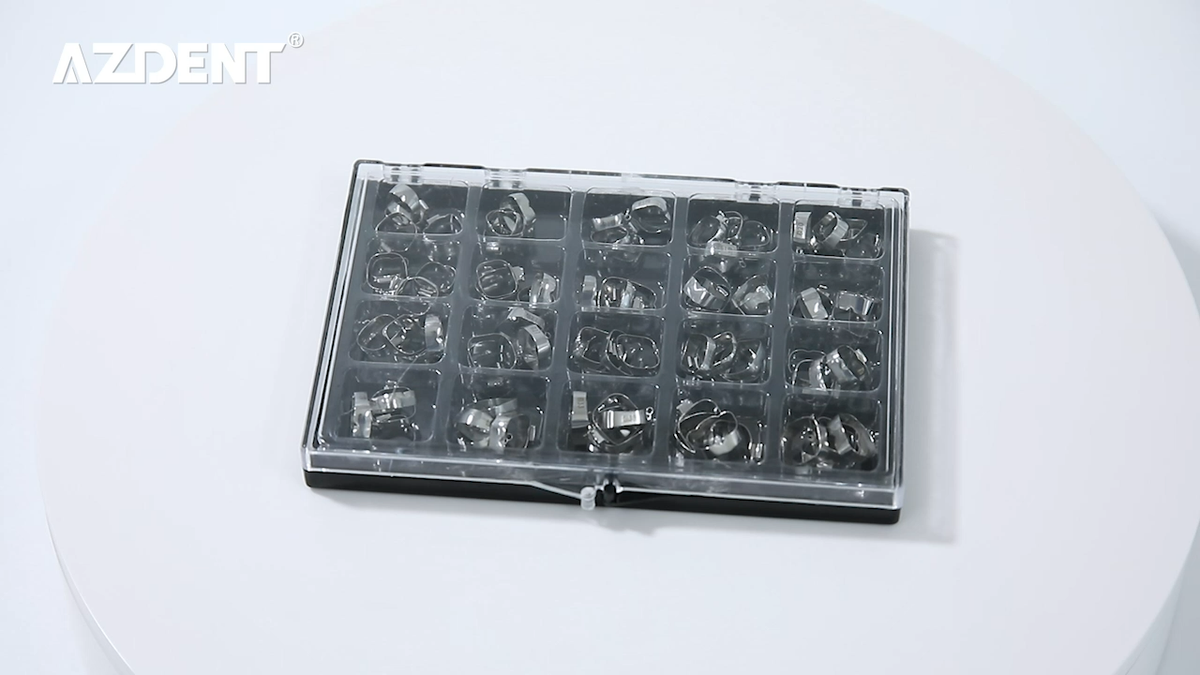 1 Confezione Da 4 Pezzi U1L1 Fascia Molare Con Tubo Ortodontico - Foto 8