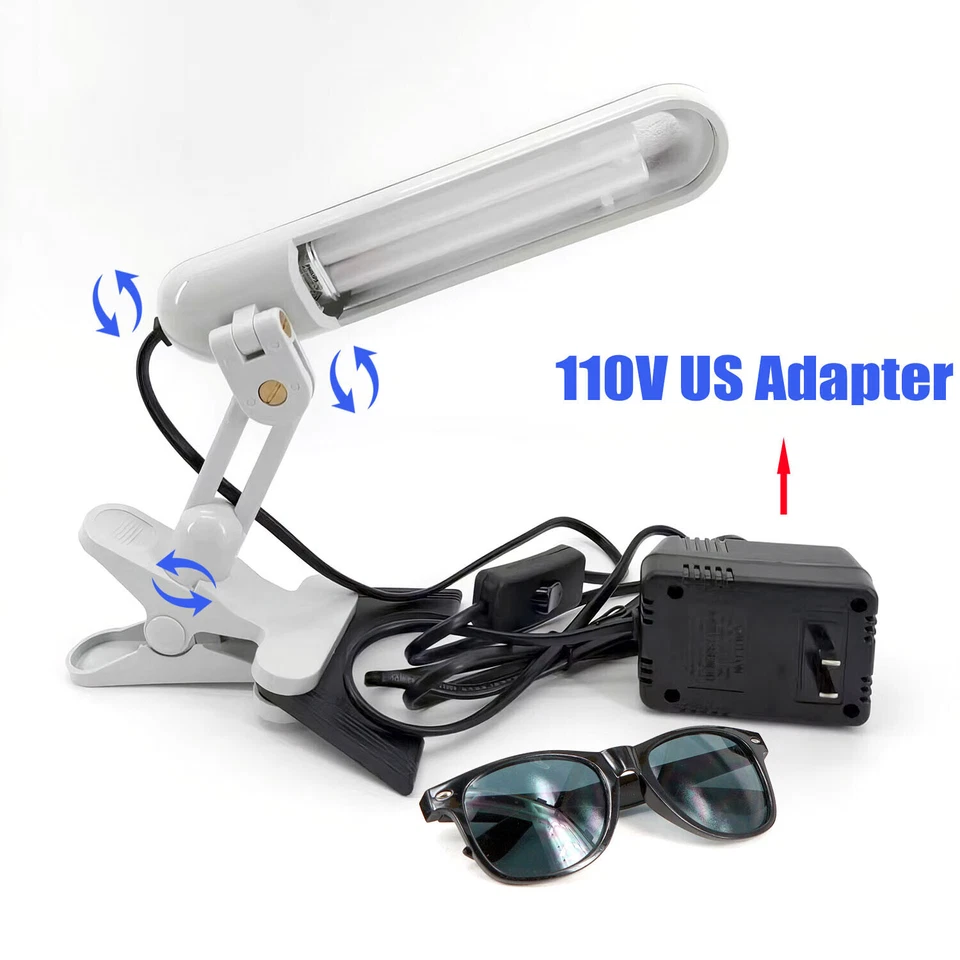 Handheld 360° Mount Stand for Philips PL-S 9W/01/2p 311NM NARROWBAND UVB Lamp - Image 2 of 4