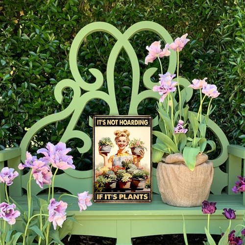 Garden Signs for Outside Funny Garden Metal Signs Outside Garden Decor Women ... - Picture 3 of 7