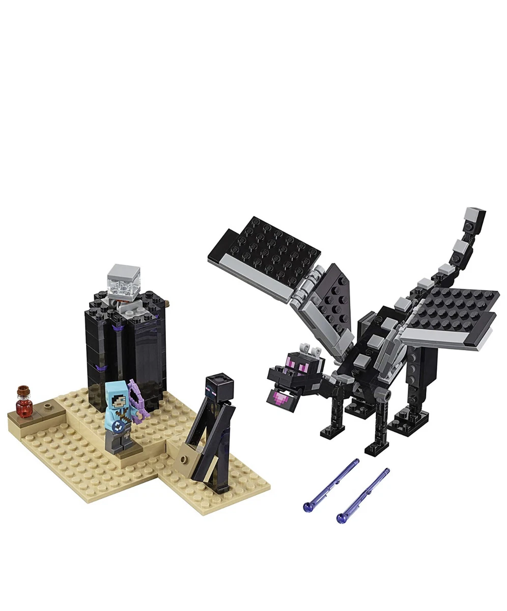 Lego minecraft online the end battle