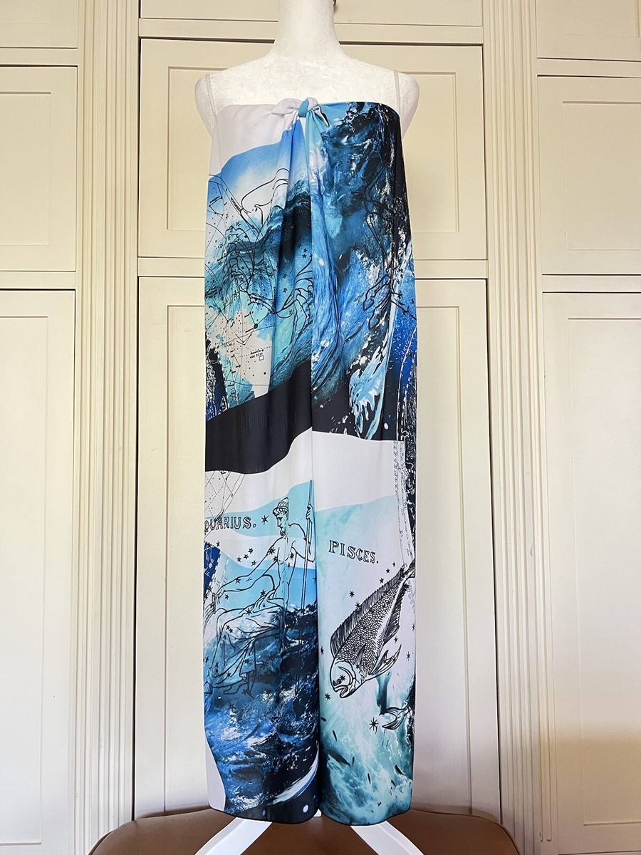 Clover Canyon Zodiac Print Maxi Dress XS