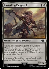 Easterling Vanguard The Lord of the Rings: Tales of Middle-earth MTG Magic