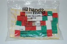 ETA hand2mind Dice, Blank (36) & Labels (200) Teaching Manipulative